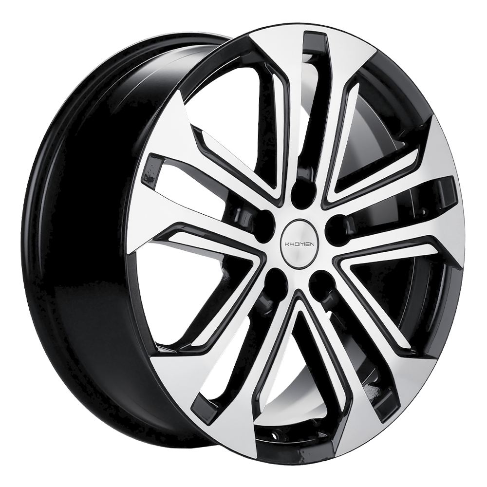 Диск литой 7,0*18 5*114,3 ET51 67,1 Khomen Wheels KHW1803 Black-FP