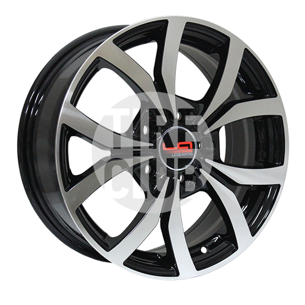 Диск литой 6,5*17 5*112 ET49 66,6 Replika LA Concept-MR519 BKF