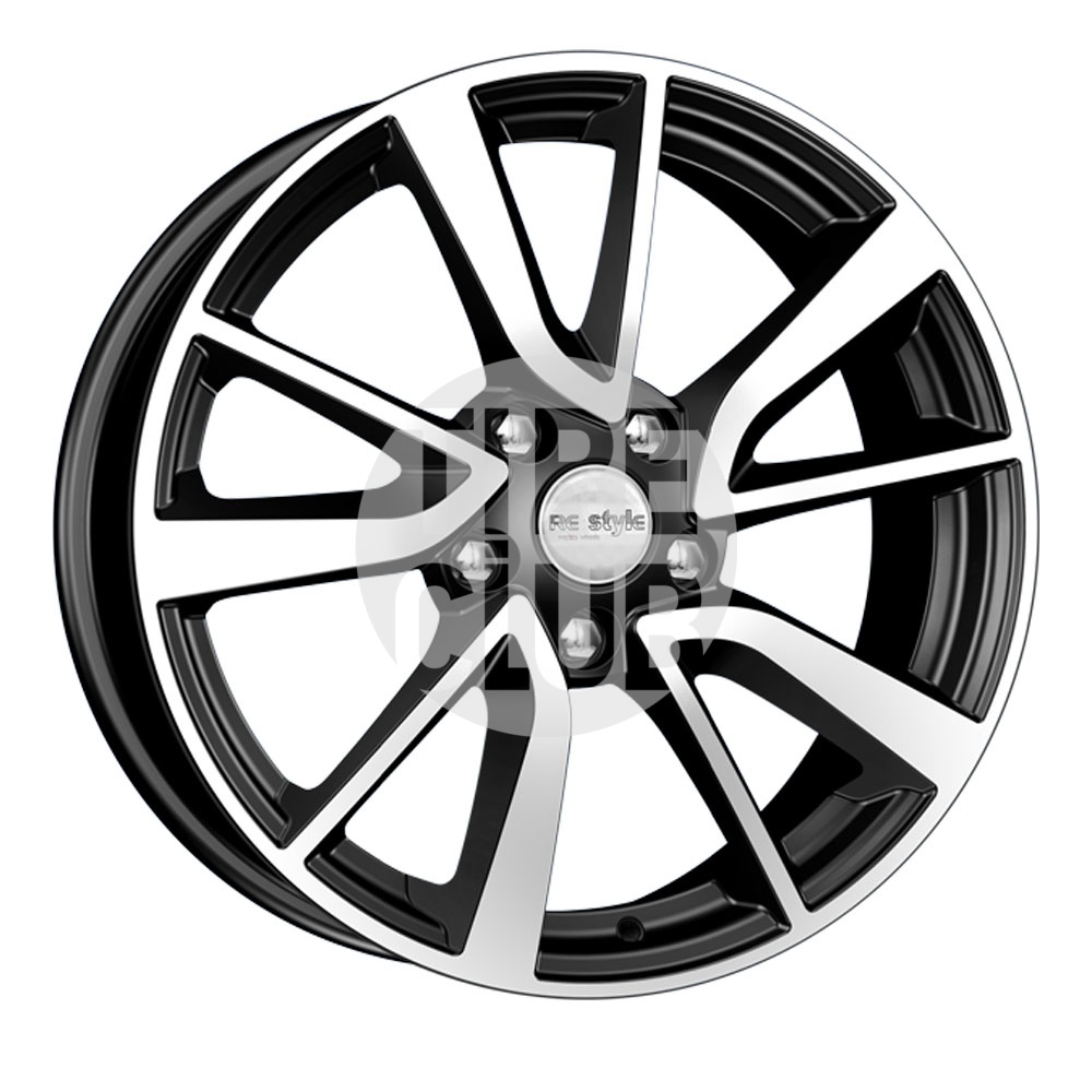 Диск литой 7,0*17 5*114,3 ET40 66,1 КиК КС699 (17_Qashqai J11) алмаз черный