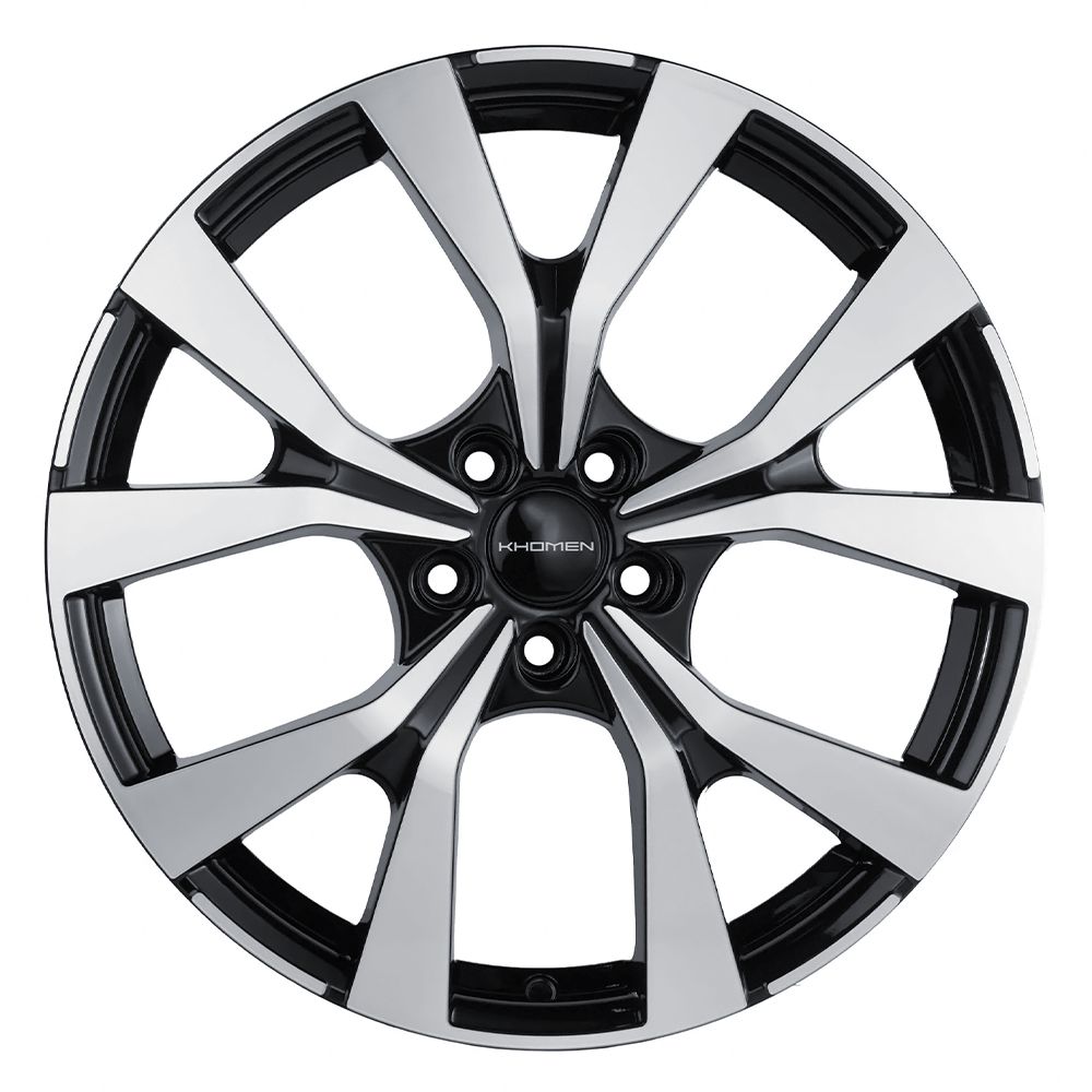 Диск литой 7,0*19 5*108 ET33 60,1 Khomen Wheels KHW1906 BLF