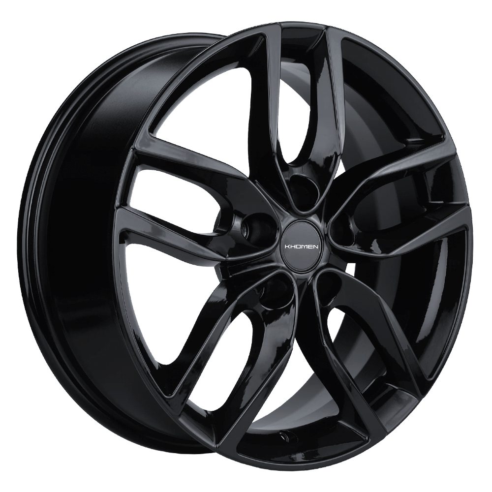 Диск литой 6,5*17 5*114,3 ET37 66,5 Khomen Wheels KHW1708 Black